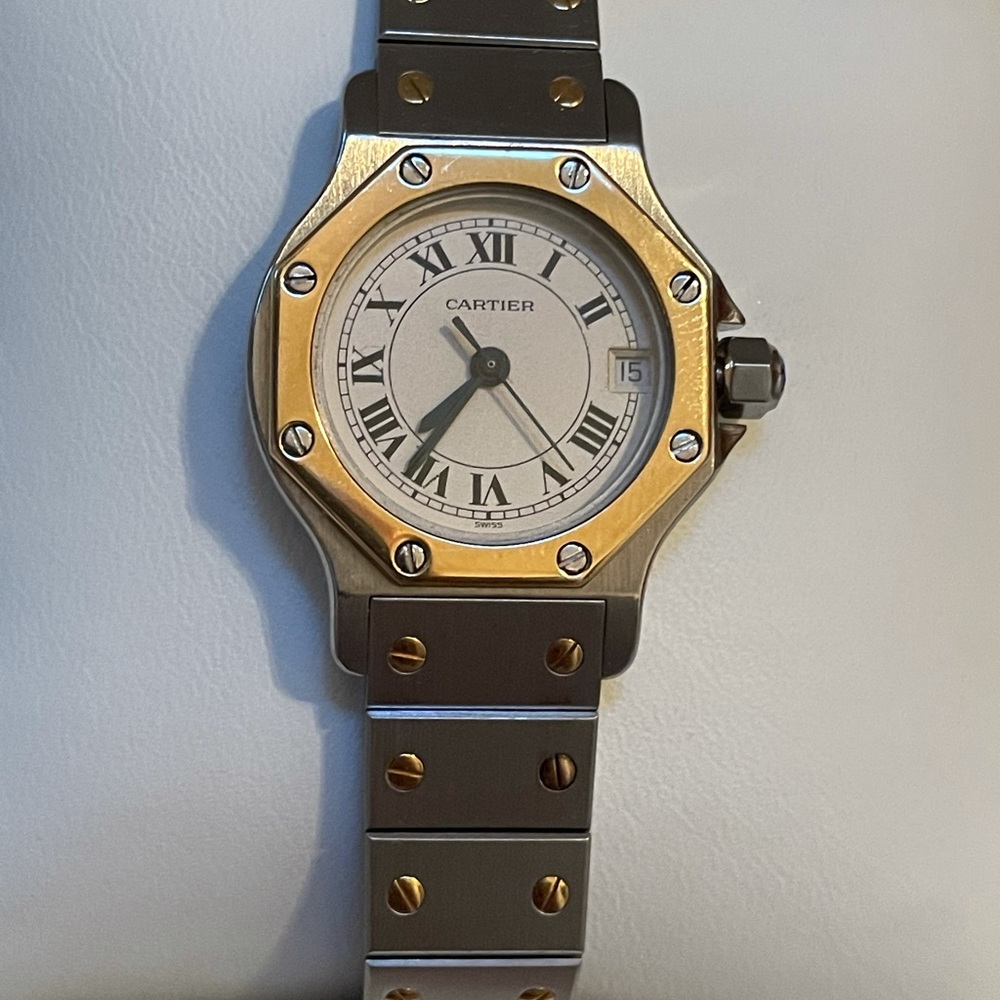 Cartier octagon Santos